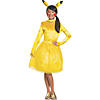Girl's Classic Pokemon Pikachu Costume - Large Image 1