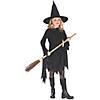 Girl's Classic Witch Costume - Large Image 1