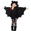 Girl's Cozy Bat Fleece Costume Image 1