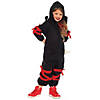 Girl's Cozy Ninja Kigarumi Funsie Costume Image 1