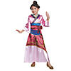 Girl's Deluxe Disney&#174; Mulan Costume - Small Image 1