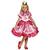 Girl's Deluxe Princess Peach Costume Image 1