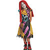 Girl's Deluxe The Nightmare Before Christmas Sally Costume - Large Image 1