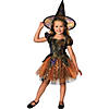 Girl's Elegant Witch Costume Image 1