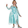 Girl's Frozen Elsa Snow Queen Costume Image 1