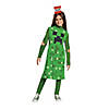Girl's Minecraft Classic Creeper Dress Costume Image 1