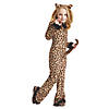 Girl's Pretty Leopard Costume - Large Image 1