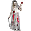 Girl's Zombie Bride Costume Image 1