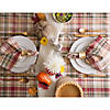 Give Thanks Plaid Tablecloth 70 Round Image 3