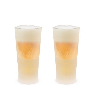 Glass FREEZE&#8482; Beer Glass (set of two) Image 1