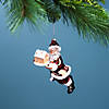 Glass Santa With Gingerbread Ornament (Set Of 6) 6.5"H Glass Image 2