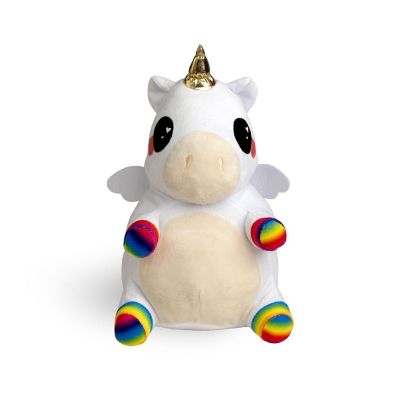 Glitter Galaxy 9 Inch Talk Back Unicorn Plush Image 1