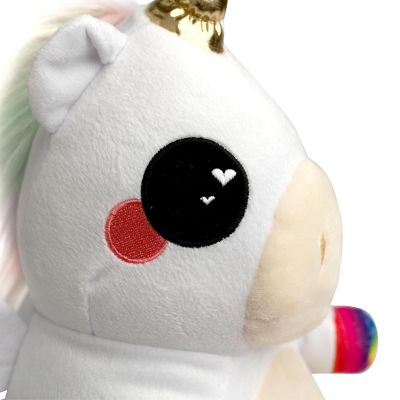 Glitter Galaxy 9 Inch Talk Back Unicorn Plush Image 3