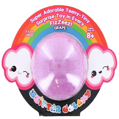 Glitter Galaxy FIZZEEZ Super Adorable Teeny-Tiny Surprise Toy  Grape Image 1