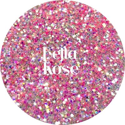 Glitter Heart Co. Glitter - Bella Rose - 2 oz Bottle Image 1