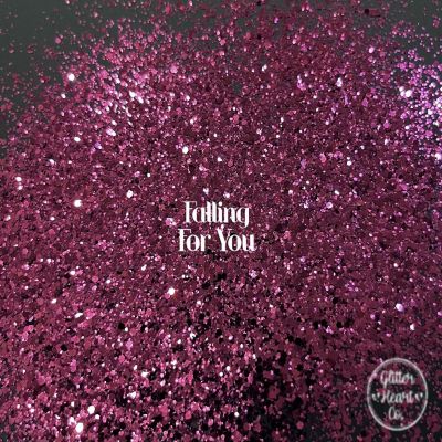 Glitter Heart Co. Glitter - Falling For You - 2 oz Bottle Image 1