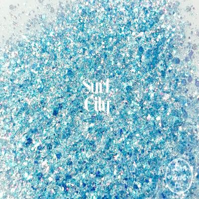 Glitter Heart Co. Glitter - Surf City - 2 oz Bottle Image 1