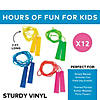Glitter Jump Ropes - 12 Pc. Image 1
