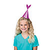 Glitter Mermaid Cone Party Hats - 12 Pc. Image 1
