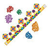 Glitter Mosaic Crown Craft Kit - Makes 12 Image 1