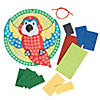 Glitter Mosaic Tropical Parrot Craft Kit- Makes 12 Image 1