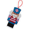 Glitter Nutcracker Ornament Craft Kit - Makes 12. Image 1