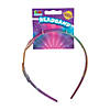 Glitter Rainbow Headbands - 6 Pc. Image 1