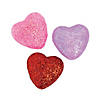 Glitter Valentine Foam Hearts - 48 Pc. Image 1
