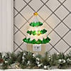 Glittered Christmas Tree Night Light - 5.75" - Green Image 1