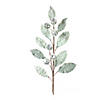 Glittered Leaf And Pod Spray (Set Of 2) 29"H Polyester Image 1