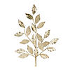 Glittered Leaf Spray (Set Of 2) 29"H Polyester Image 1