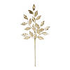 Glittered Leaf Spray (Set Of 2) 29"H Polyester Image 1