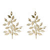 Glittered Leaf Spray (Set Of 2) 29"H Polyester Image 2