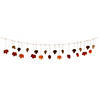 Glittered Maple Leaves Garland Image 1