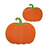 Glittery Pumpkin Cutouts - 6 Pc. Image 1