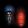 Glow Halloween Character Necklaces - 12 Pc. Image 1