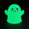 Glow-in-the-Dark Ghost Gel Bead Squeeze Toys - 12 Pc. Image 1