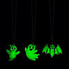 Glow-in-the-Dark Halloween Characters Necklaces - 12 Pc. Image 1
