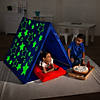 Glow-in-the-Dark Patriotic Sleepover Tent Image 1