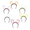 Glow Stick Cat Ear Headbands - 12 Pc. Image 1