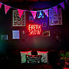 Glowing Neon LED Freak Show Light Up Sign Image 3