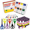 Glue Stick, Scissors &amp; Washable Markers Basic Classroom Supplies Kit - 242 Pc. Image 1