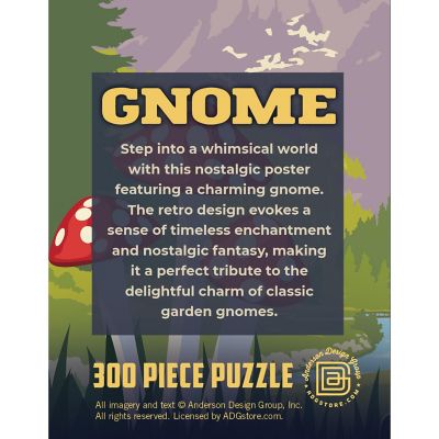 Gnome 300 Piece Jigsaw Puzzle Image 3