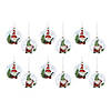 Gnome Ball Ornament (Set Of 12) 4"D Glass Image 4