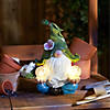 Gnome Meditating Solar Statue Image 3