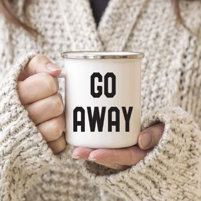 Go Away 11 oz Campfire Mug Image 2