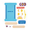 God Always Loves Us Scroll Sign Craft Kit- Makes 12 Image 1