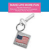 God Bless America Keychains - 12 Pc. Image 2