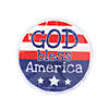 God Bless America Light-Up Sticker Badges - 12 Pc. Image 1
