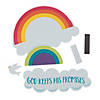 God Keeps His Promises Rainbow Magnet Craft Kit - Makes 12 Image 1